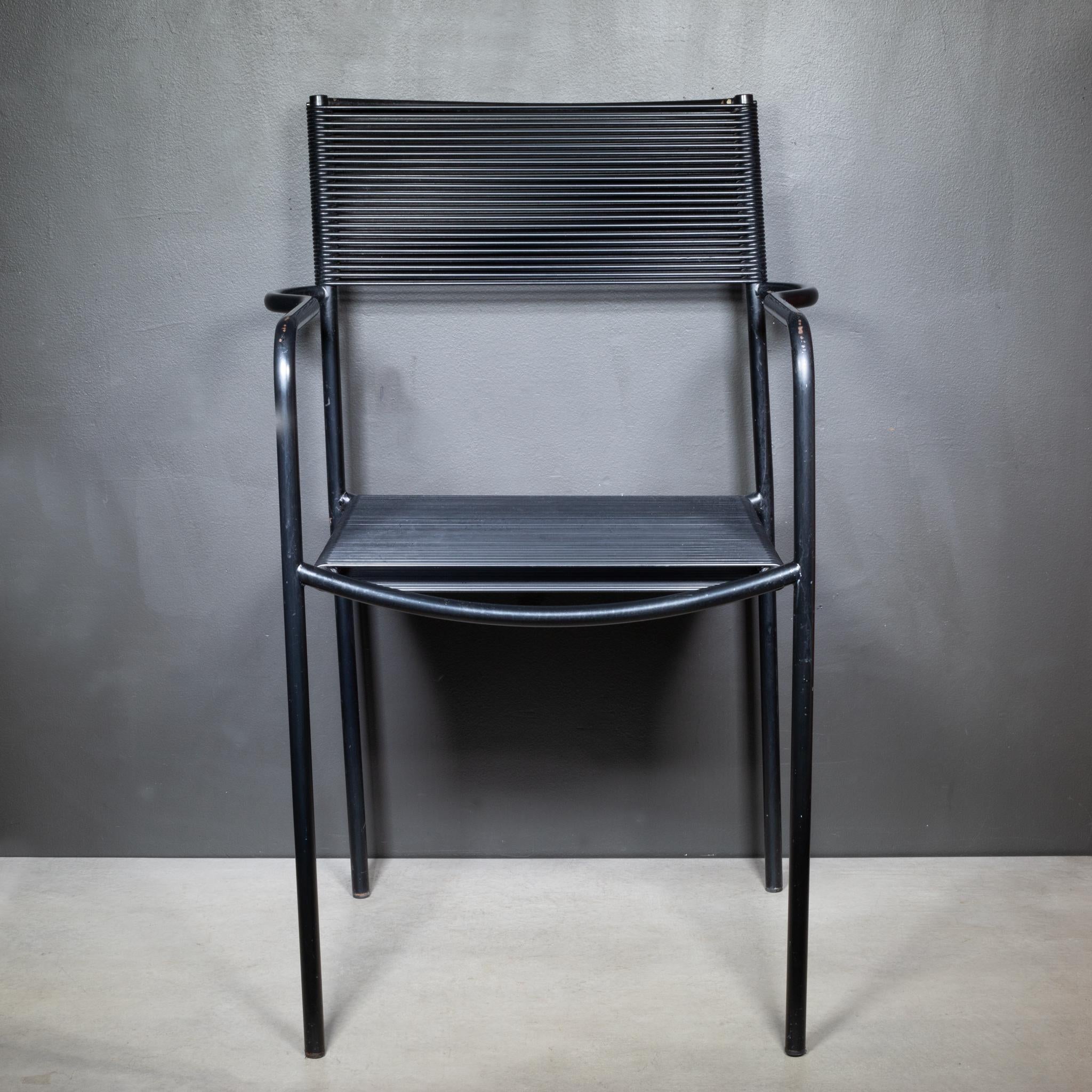 Giandomenico Belotti Spaghetti Armchairs c.1980-Set of 8 For Sale 2