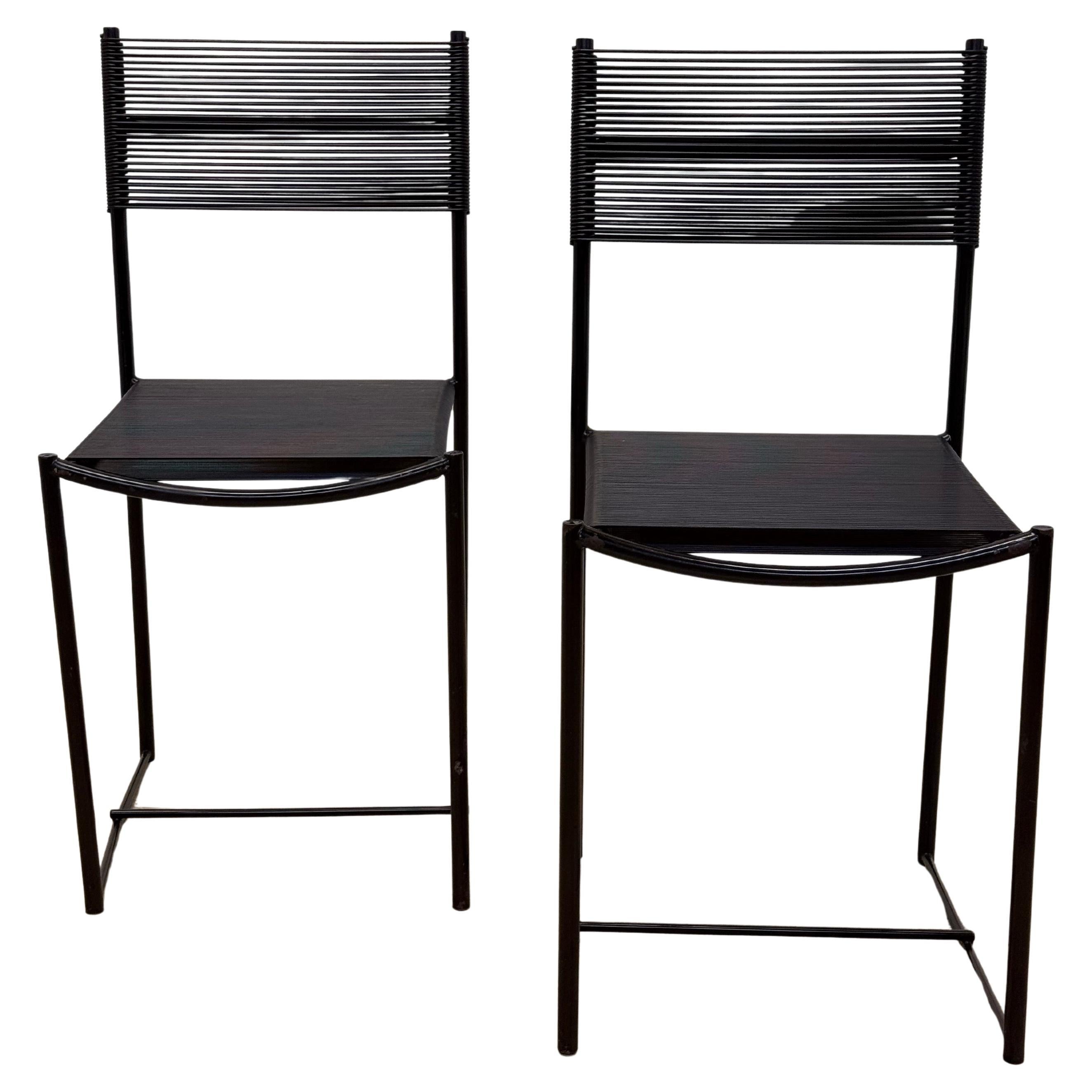 Giandomenico Belotti Spaghetti Chairs for Alias - A Pair
