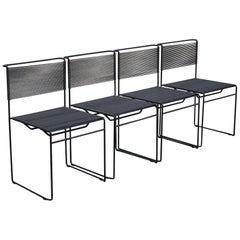 Giandomenico Belotti Spaghetti-Stühle:: 4er-Set für Flyline:: Italien