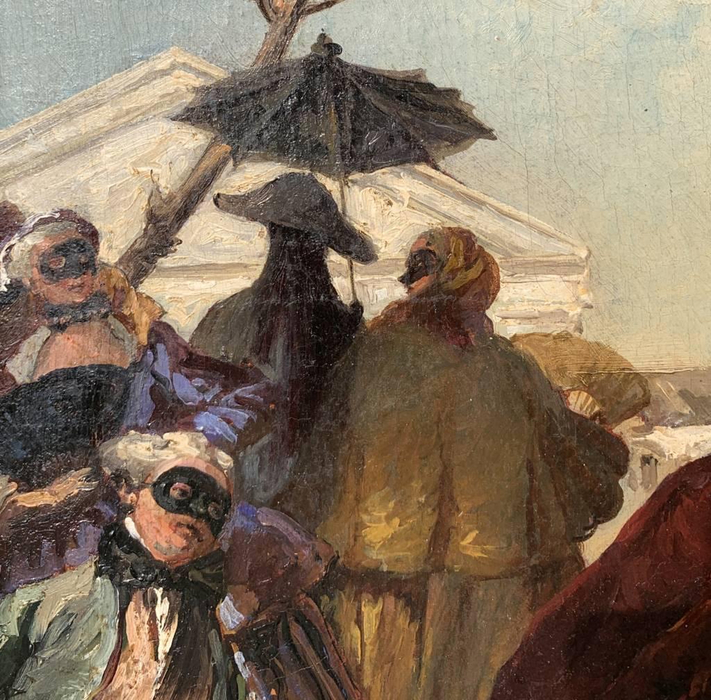 Seguace di Giambattista Tiepolo - Pittura di figura del XVIII secolo - Minuetto 7
