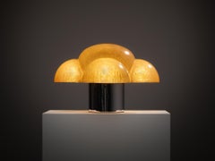 Gianemilio, Piero und Anna Monti für Candle 'Luna' Tischleuchte aus Fiberglas