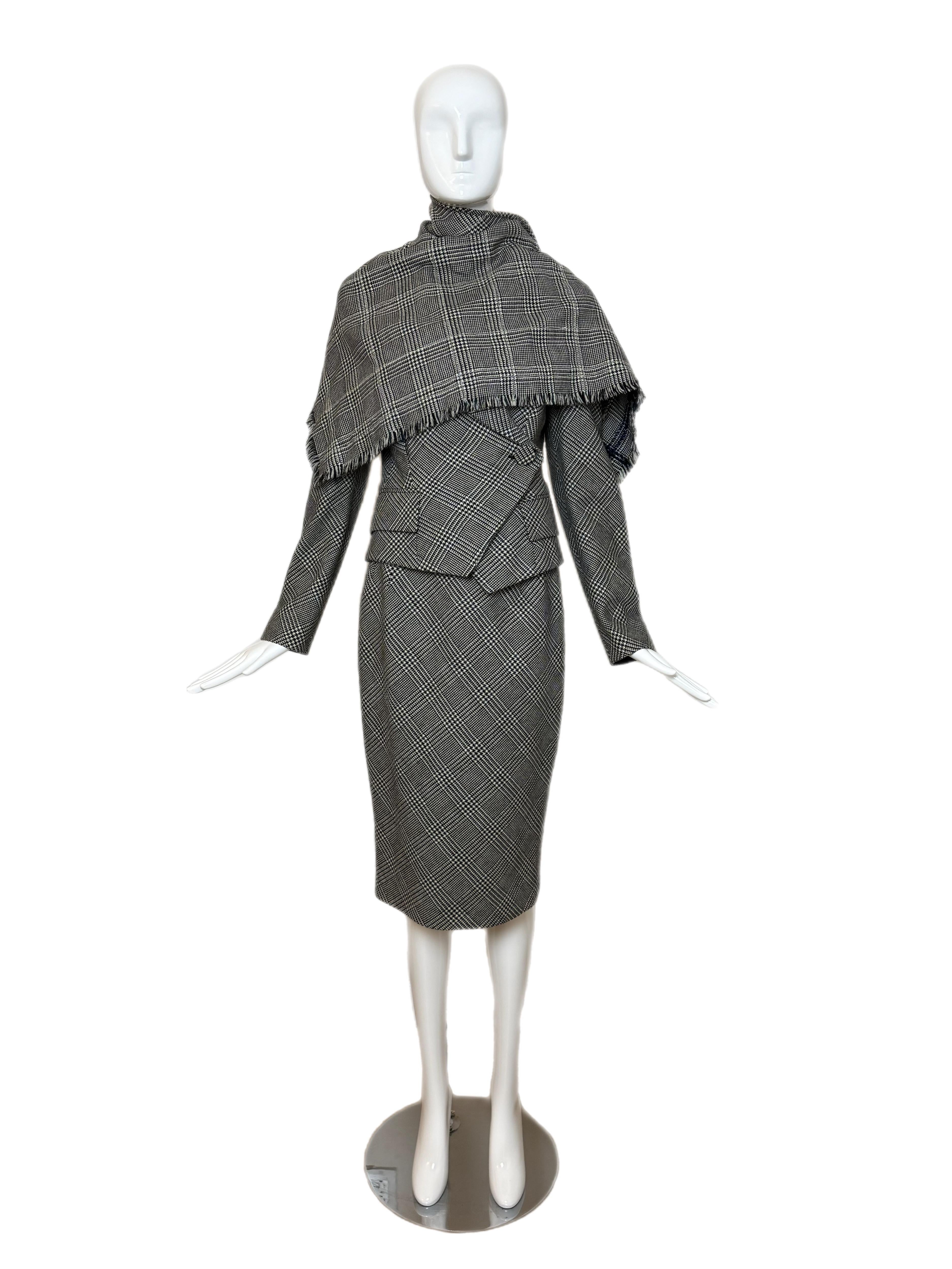 GIANFRANCO FERRE Conjunto de 3 piezas con falda Vintage años 90 en venta 5