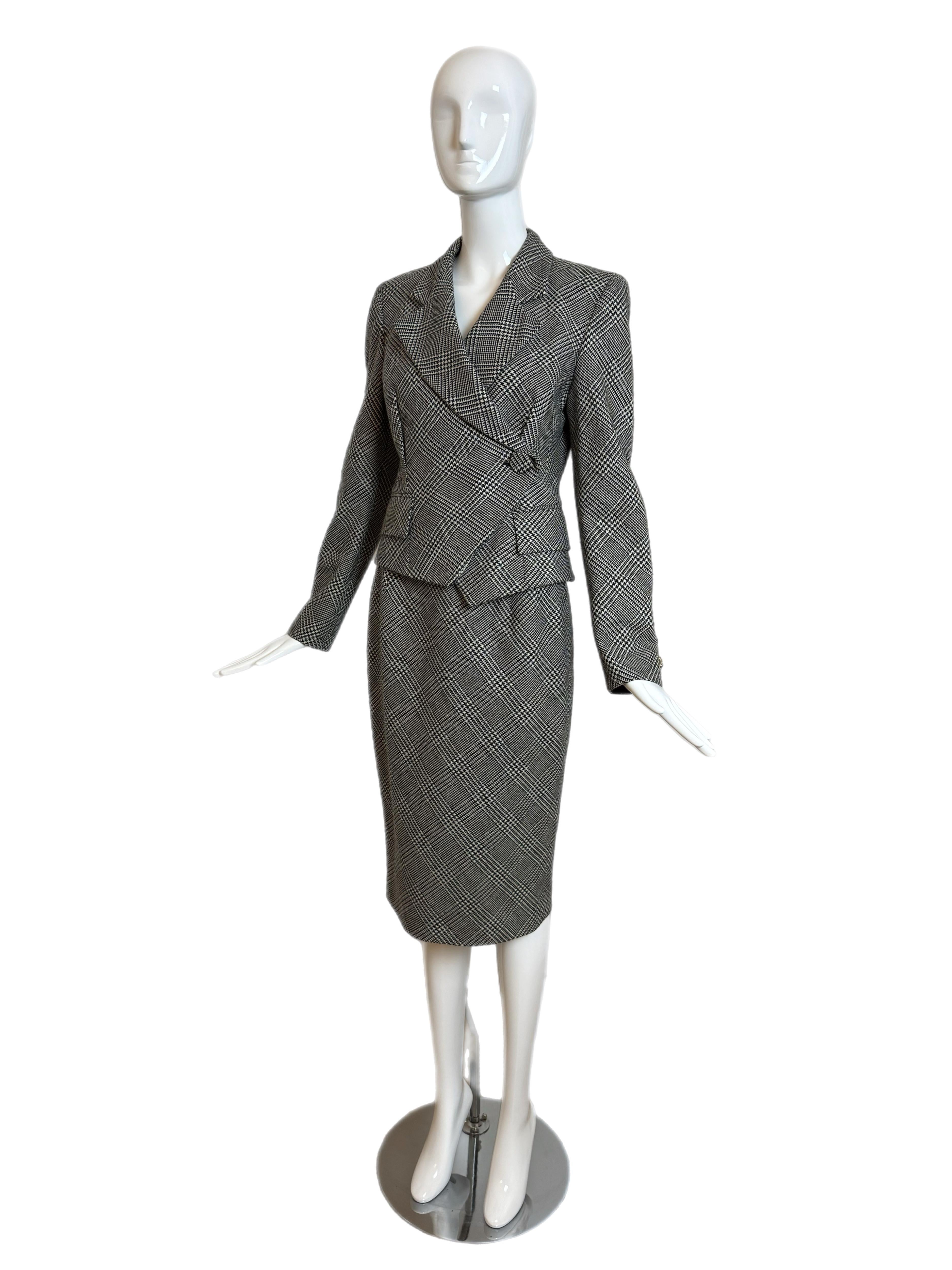 GIANFRANCO FERRE Conjunto de 3 piezas con falda Vintage años 90 en venta 7