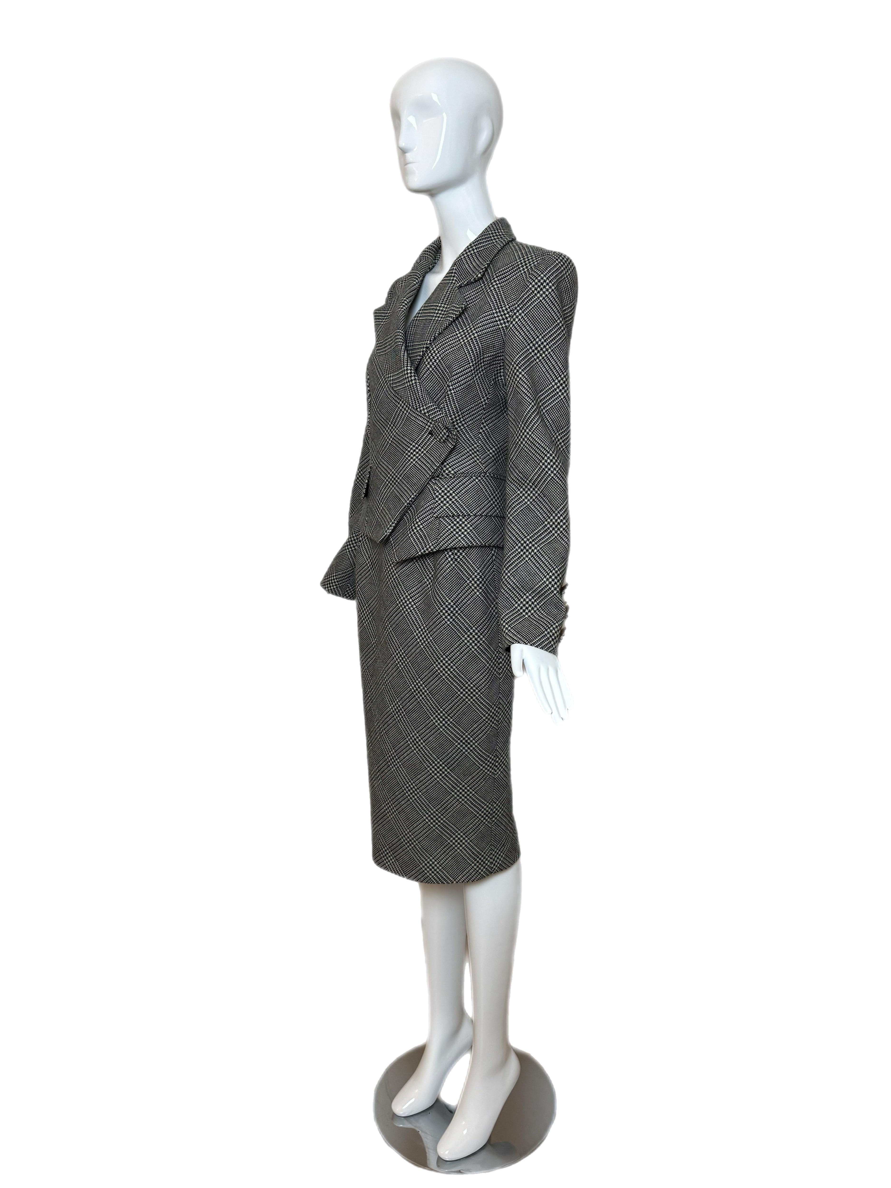 GIANFRANCO FERRE Conjunto de 3 piezas con falda Vintage años 90 en venta 8