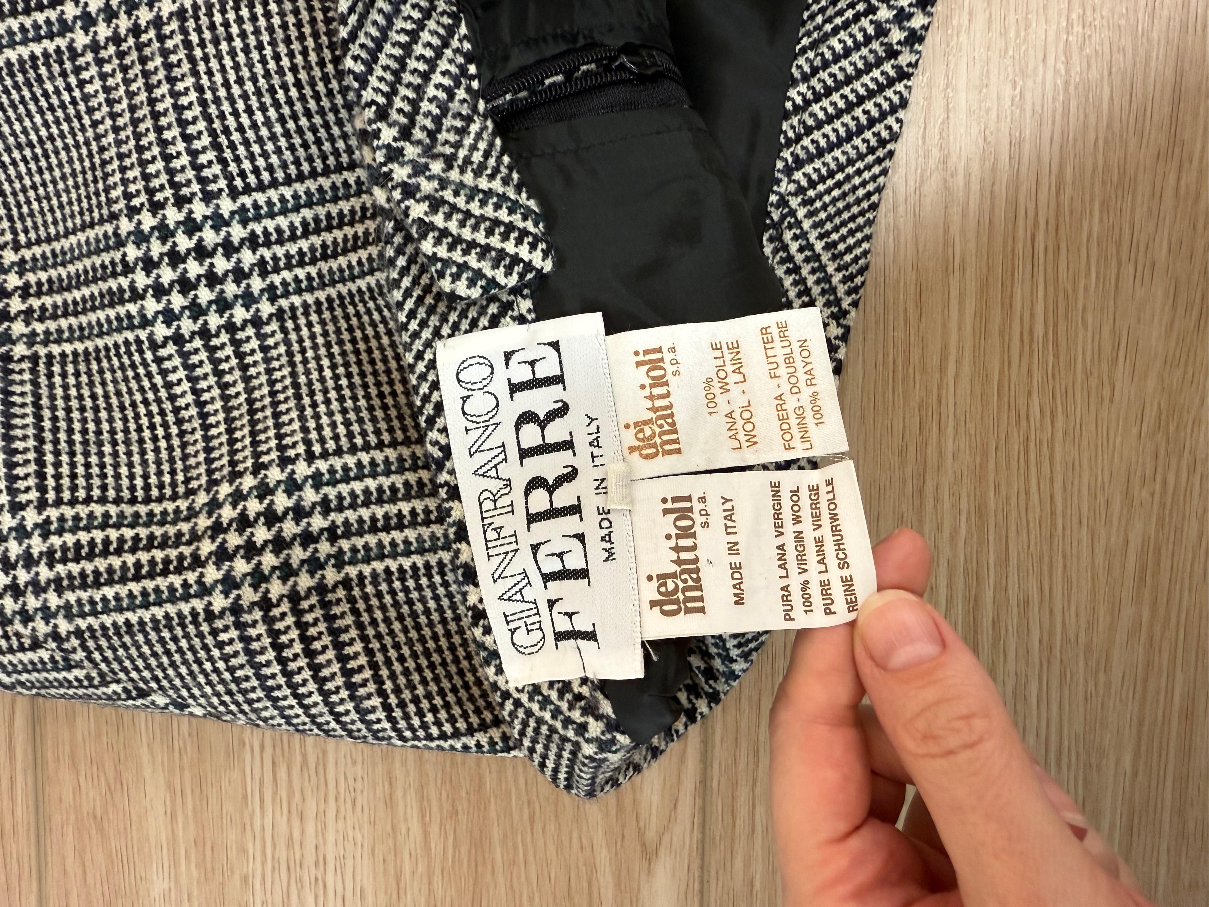 De las mujeres GIANFRANCO FERRE Conjunto de 3 piezas con falda Vintage años 90 en venta