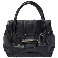 Gianfranco Ferre - Borsa a tracolla in pelle nera
