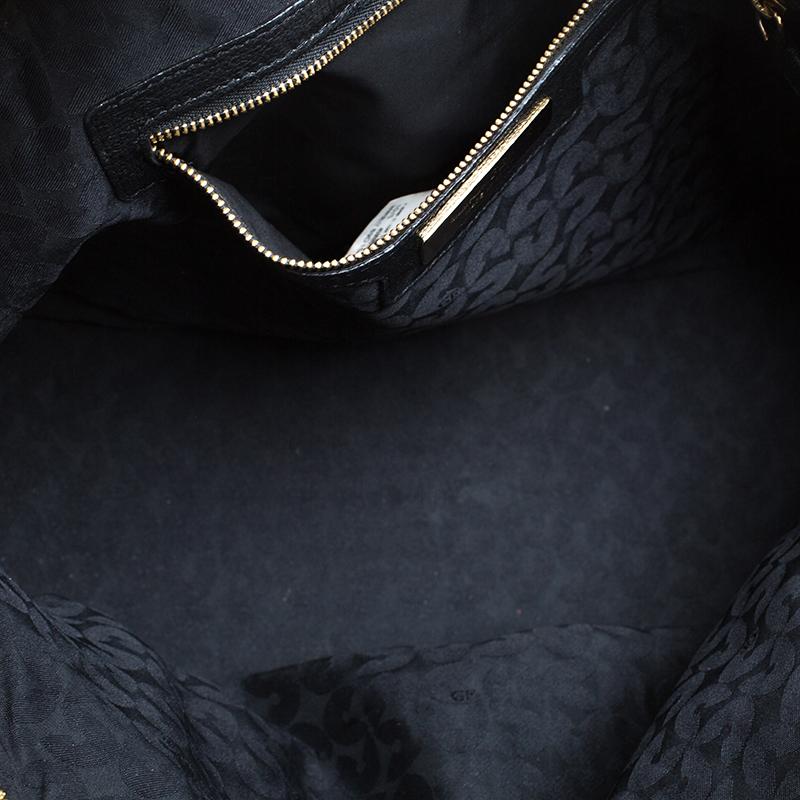Women's Gianfranco Ferre Black Leather Satchel For Sale