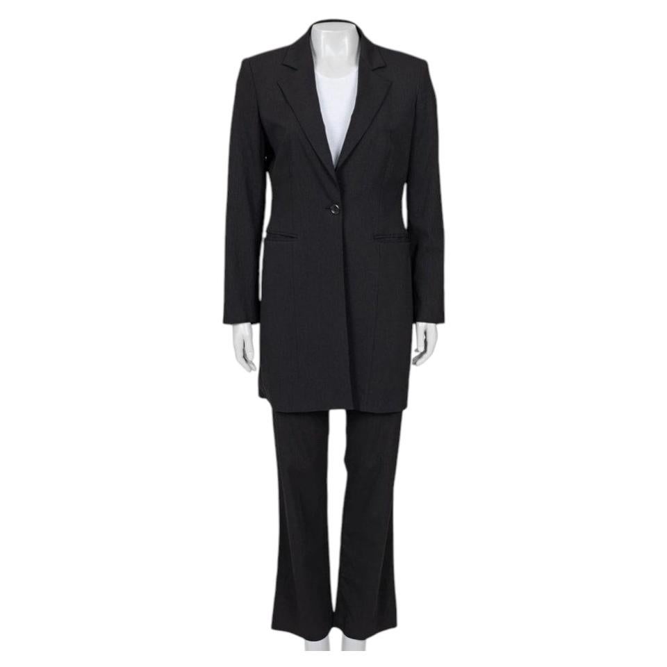 Pre-owned Gianfranco Ferre Gianfranco Ferré Black Wool Suit - Us8/l
