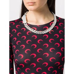 Gianfranco Ferrè brass silver tone 2000s necklace