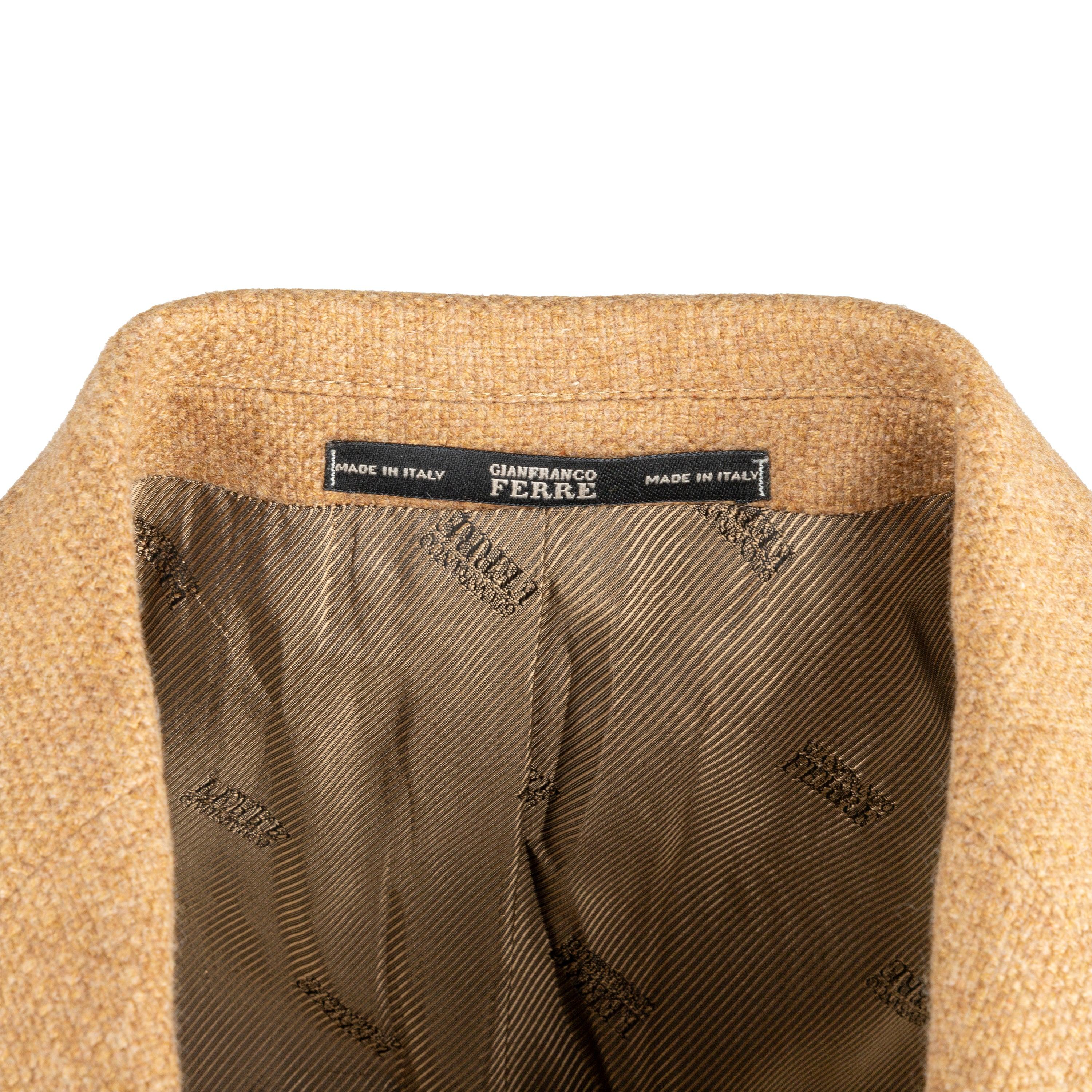 Gianfranco Ferré Blazer Camel - Años 00 en Bueno estado para la venta en Milano, IT