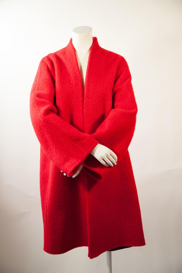 1980s Gianfranco Ferre Wool Kimono Coat