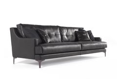 21st Century Clark_2 Sofa in Leather by Gianfranco Ferré Home