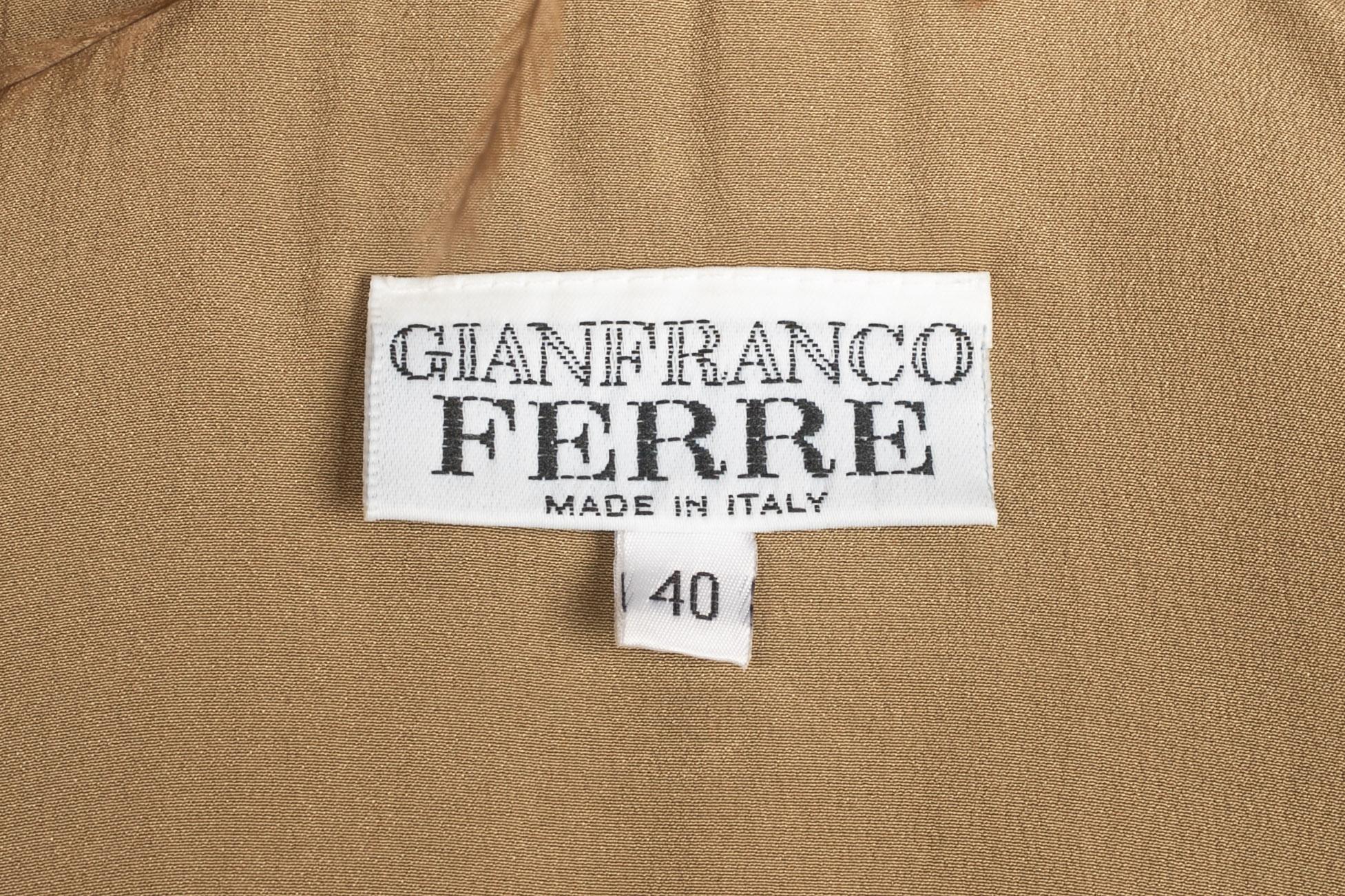 Gianfranco Ferré coat 1990s For Sale 4