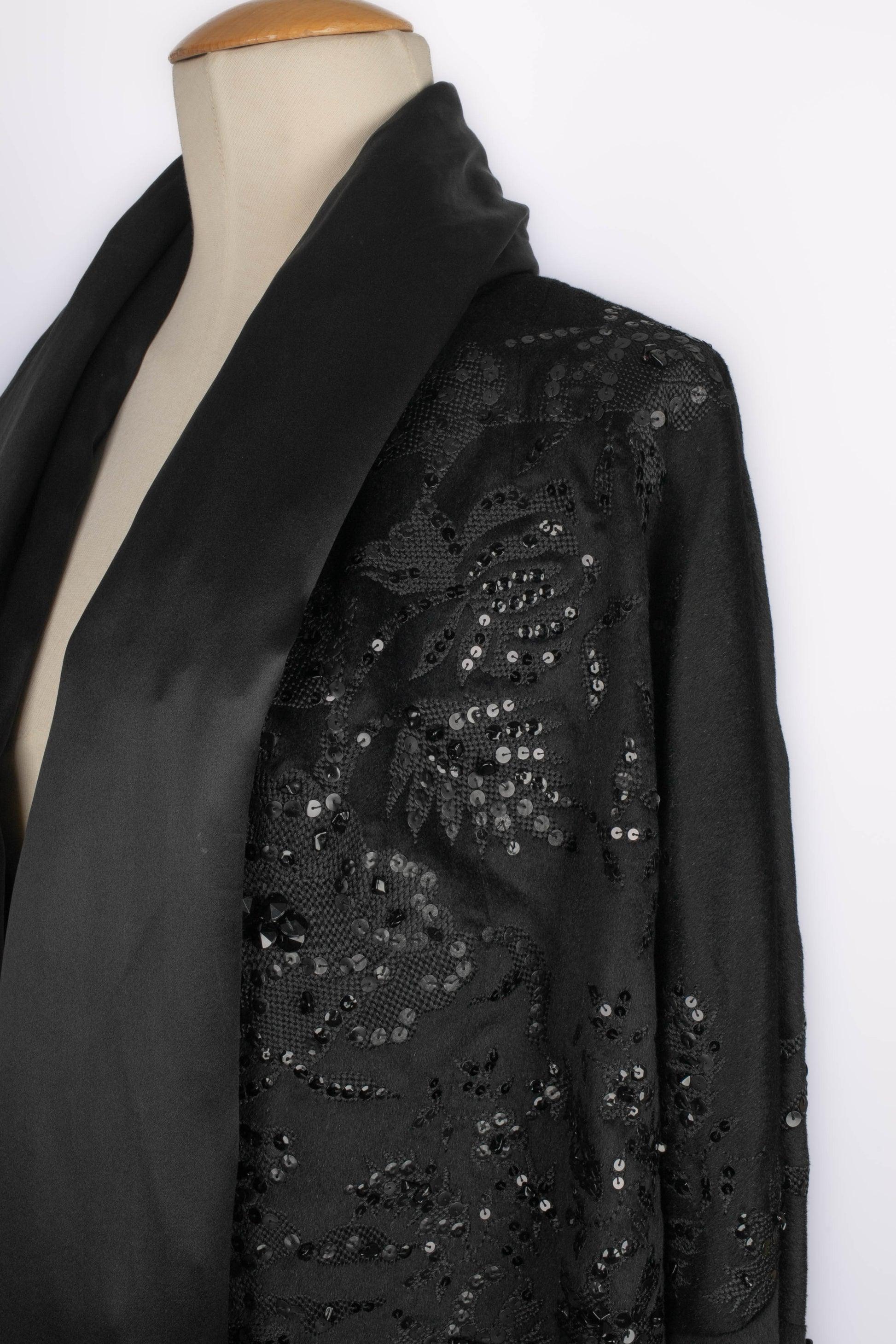 Cappotto di Gianfranco Ferré con motivi, perle e paillettes in vendita 2