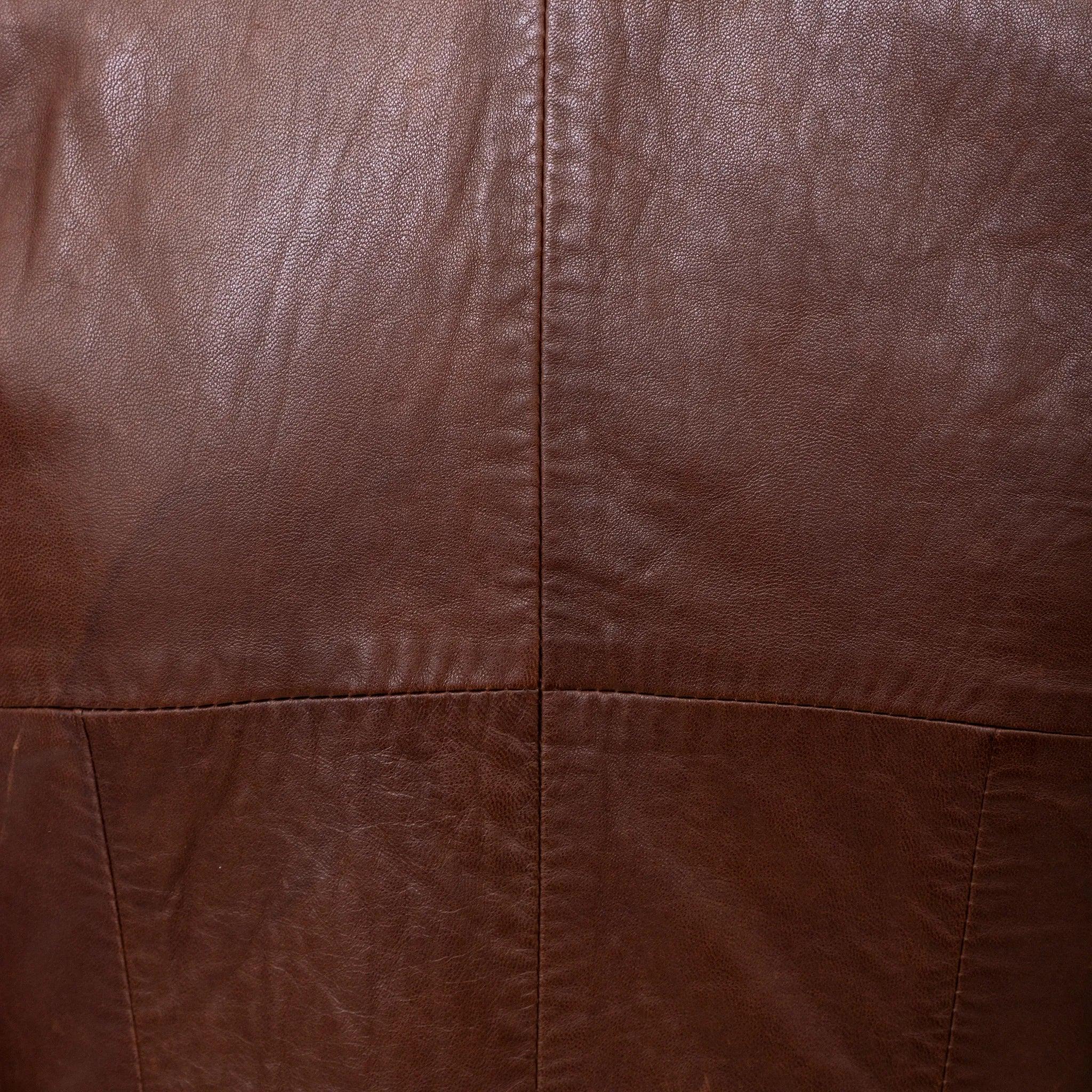 Gianfranco Ferré Verschönerte Lederjacke - 90er Jahre im Angebot 2