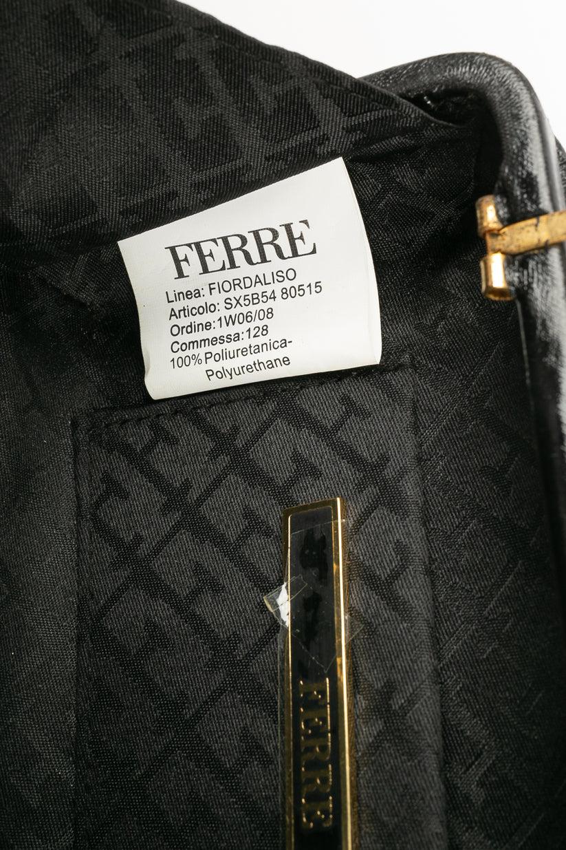 Gianfranco Ferré Evening Leather Bag Clutch For Sale 6