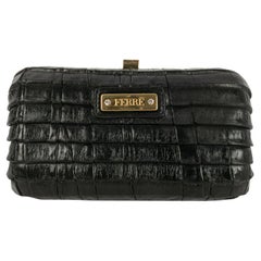 Gianfranco Ferré Borsa da sera in pelle Clutch