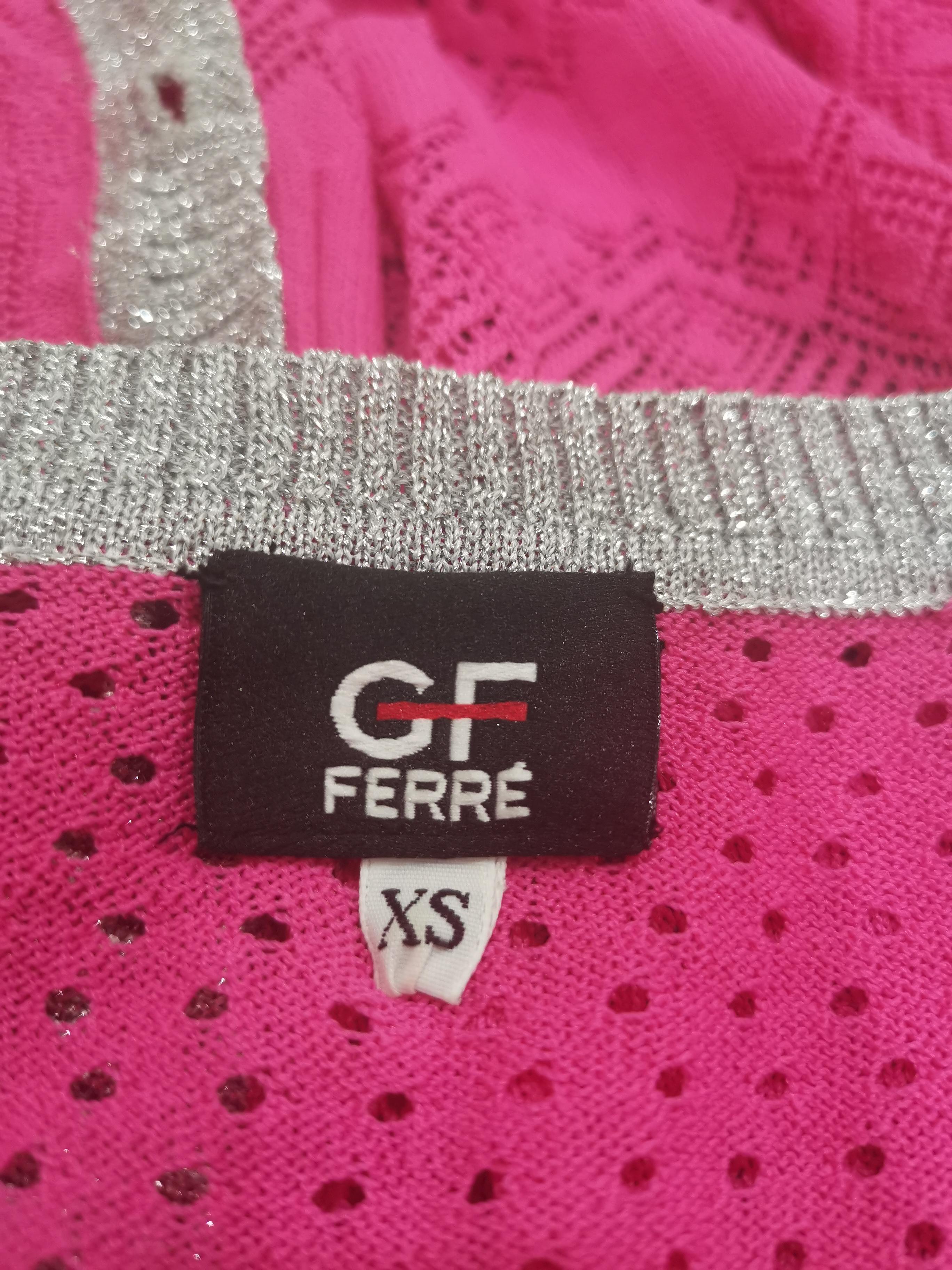 Gianfranco Ferrè fucsia twin set 10