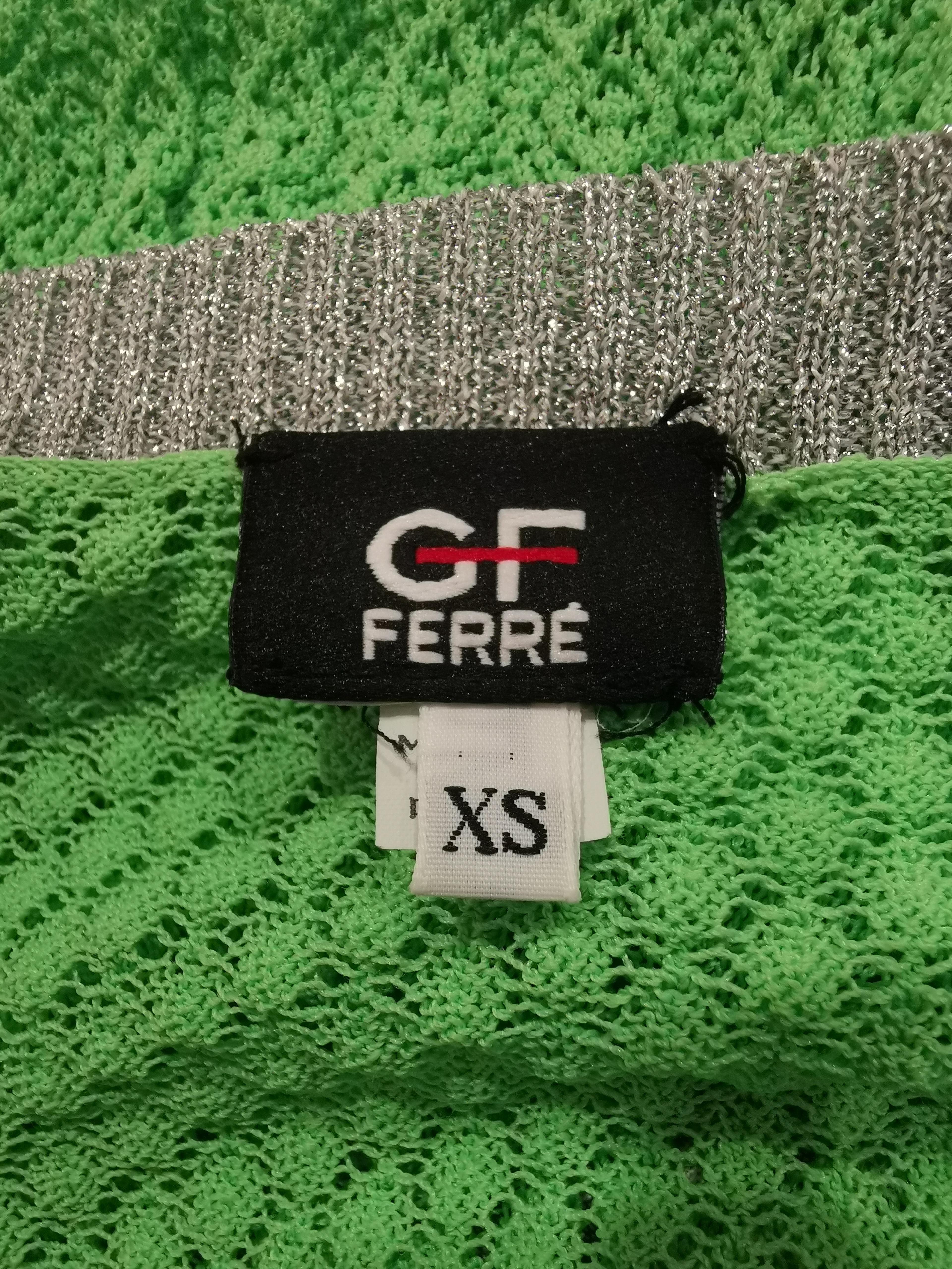 Gianfranco Ferré green twin set 7