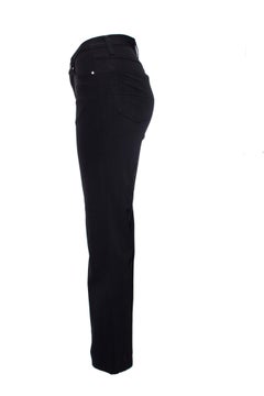 Gianfranco Ferre Jeans, black stretch trousers