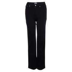 Gianfranco Ferre Jeans, black stretch trousers