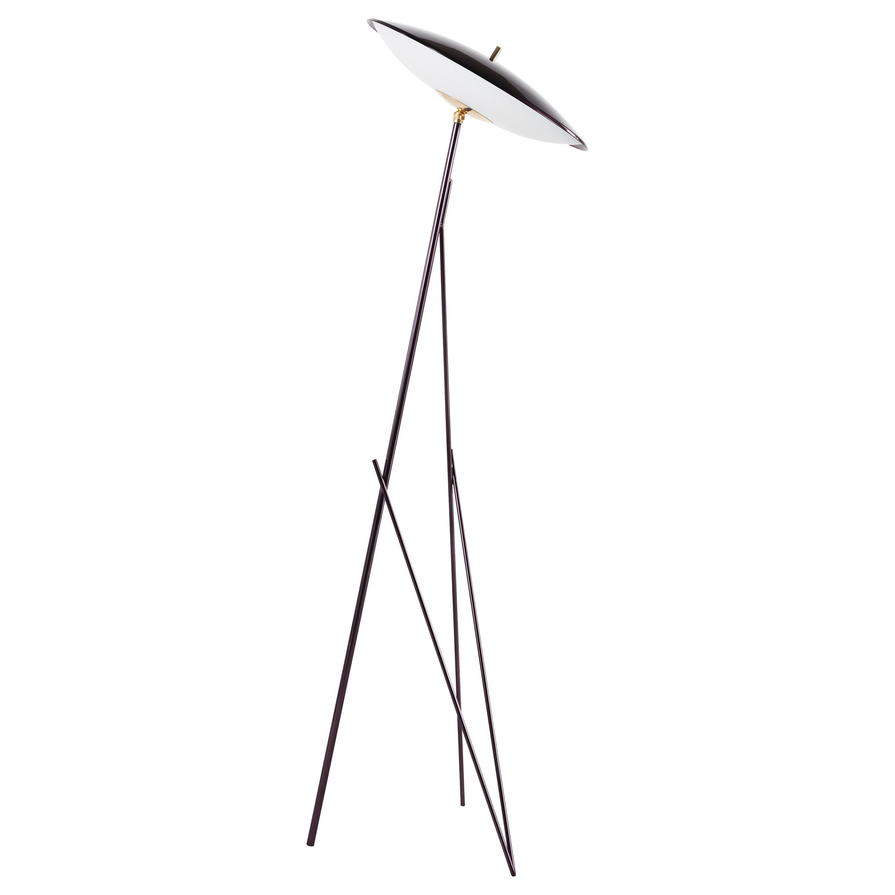 21st Century Lapa Floor Lamp in Metal and Glass by Gianfranco Ferré Home