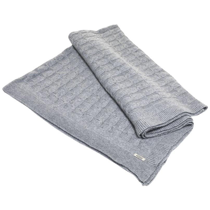 Gianfranco Ferré Lester Throw in Grey Cashmere For Sale