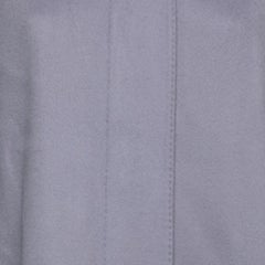 Gianfranco Ferre Light Purple Wool Pleat Detail Coat XL