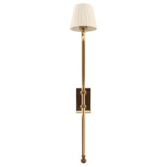Gianfranco Ferré Home Medium Betty Wall Lamp in Brass and Iron with Gold Finish
