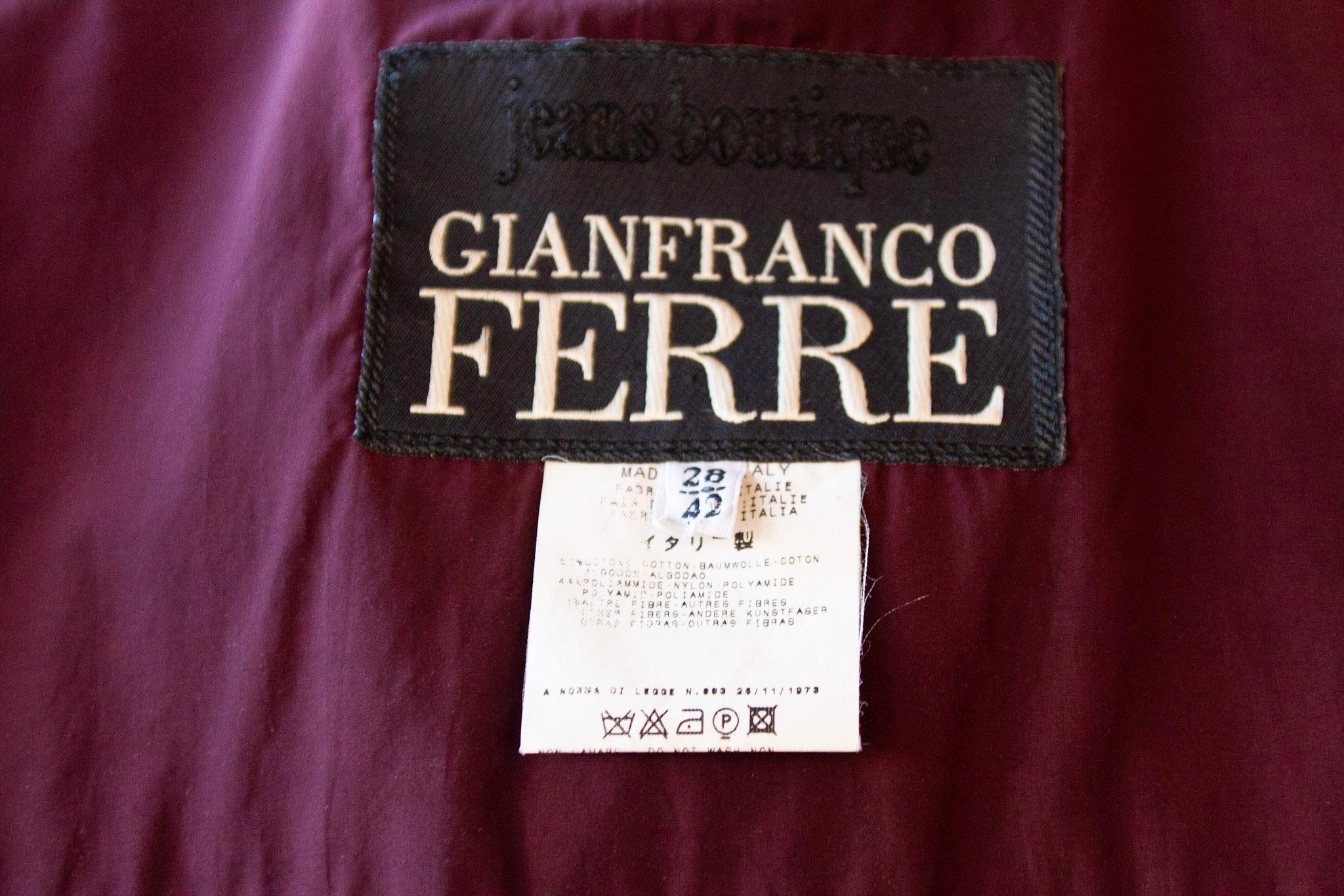 Gianfranco Ferre Metallic Jacket  For Sale 8