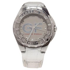 Gianfranco Ferre Mirror 9040J Limitierte Auflage Diamant Damenarmbanduhr 44MM