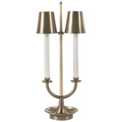 Gianfranco Ferre Neptune Table Lamp in Brass and Glass