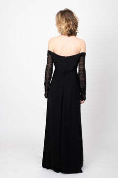 Gianfranco Ferré Off-shoulder Long Dress