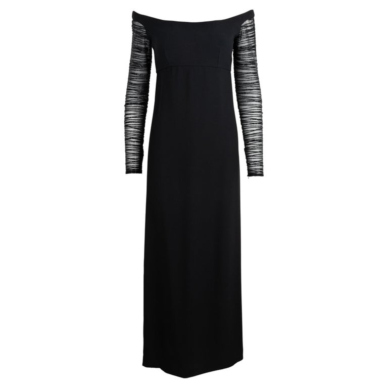Gianfranco Ferré Vestito lungo senza spalle in vendita su