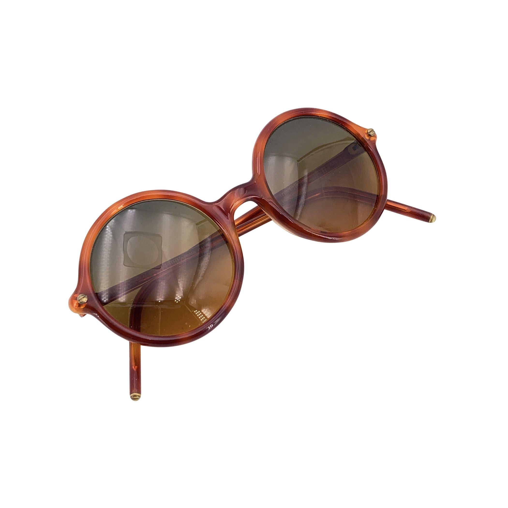 Marron Gianfranco Ferre Lunettes de soleil ovales Vintage Mod.GFF1 48/22 140mm en vente
