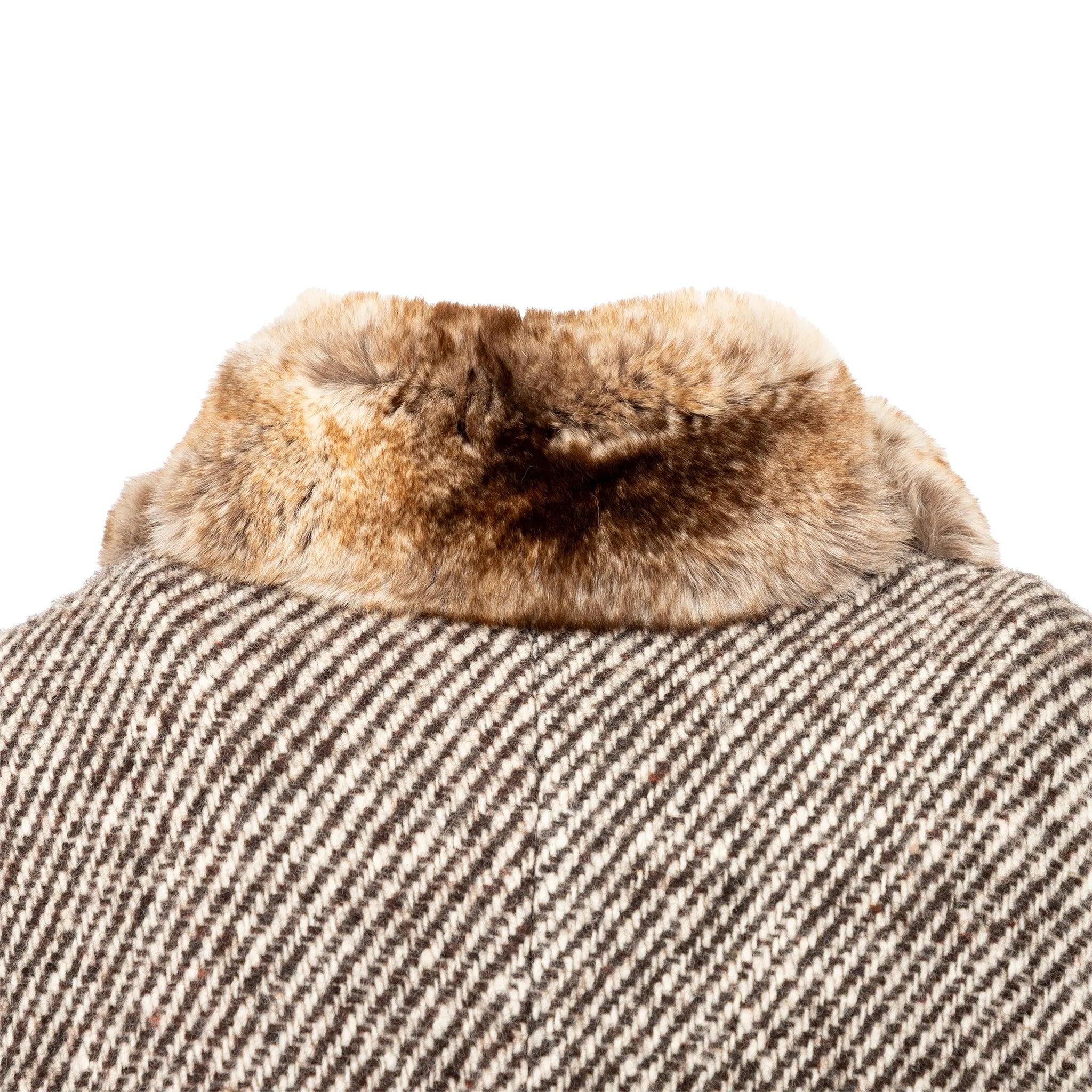 Gianfranco Ferré Cappotto con inserti in pelliccia - Anni '90 in vendita 1