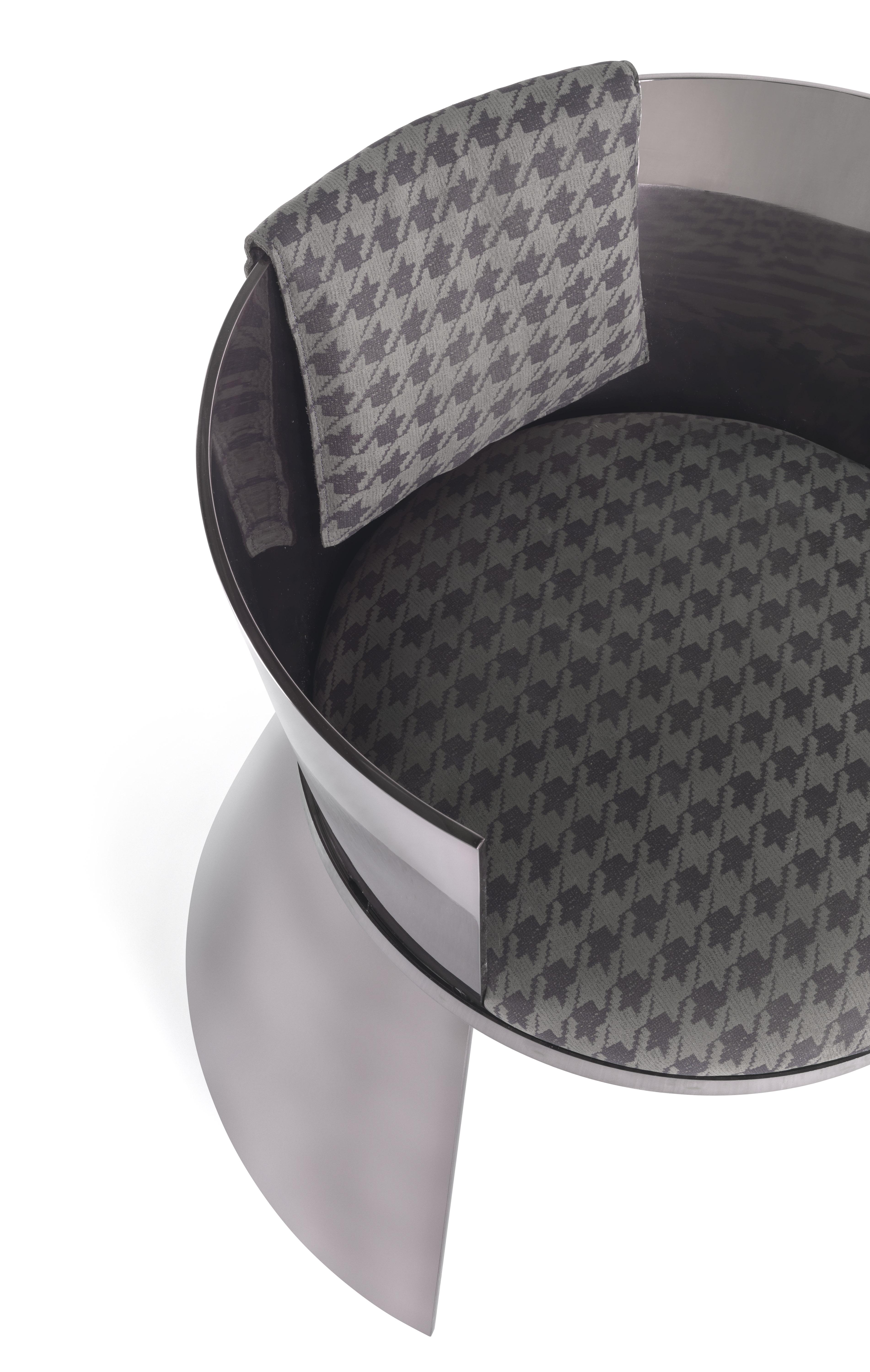 Sillón Siglo XXI Perla de piel by Gianfranco Ferré Home Italiano en venta