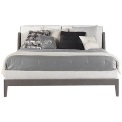 Gianfranco Ferré Peggy Bed in Grey Fabric