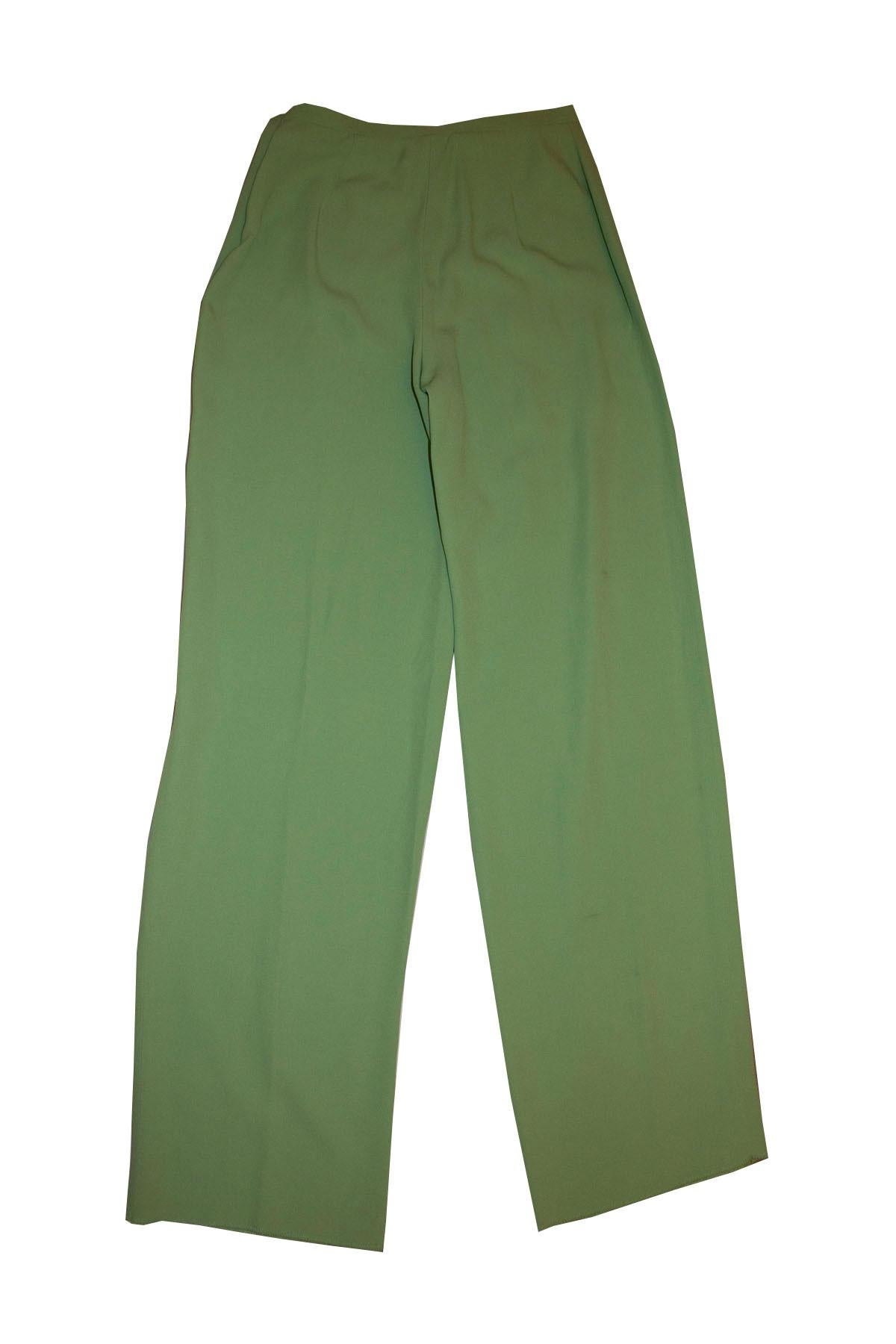 Pantalones Gianfranco Ferre Color Pistacho en venta 1