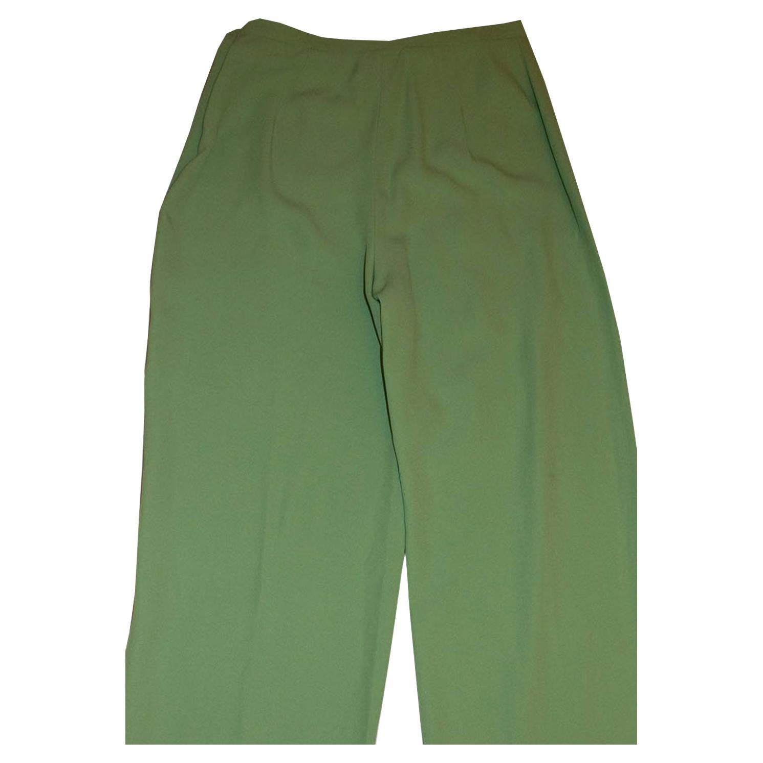 Gianfranco Ferre Pistachio Colour Pants