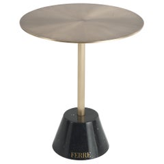 21st Century Queens Side Table in Bronzed Finishing by Gianfranco Ferré Home