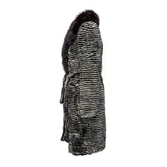 Gianfranco Ferré Rabbit and Fox Fur Coat - '90s