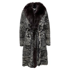 Gianfranco Ferré Rabbit and Fox Fur Coat - '90s