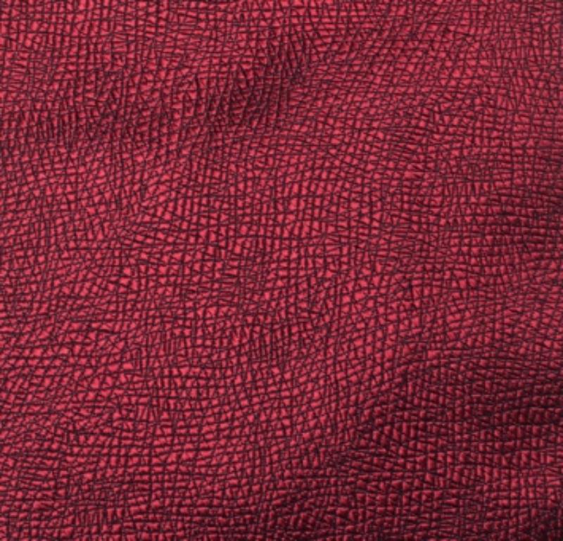 Gianfranco Ferre Red Jacquard Silk Traditional Tie In Excellent Condition For Sale In Dubai, Al Qouz 2