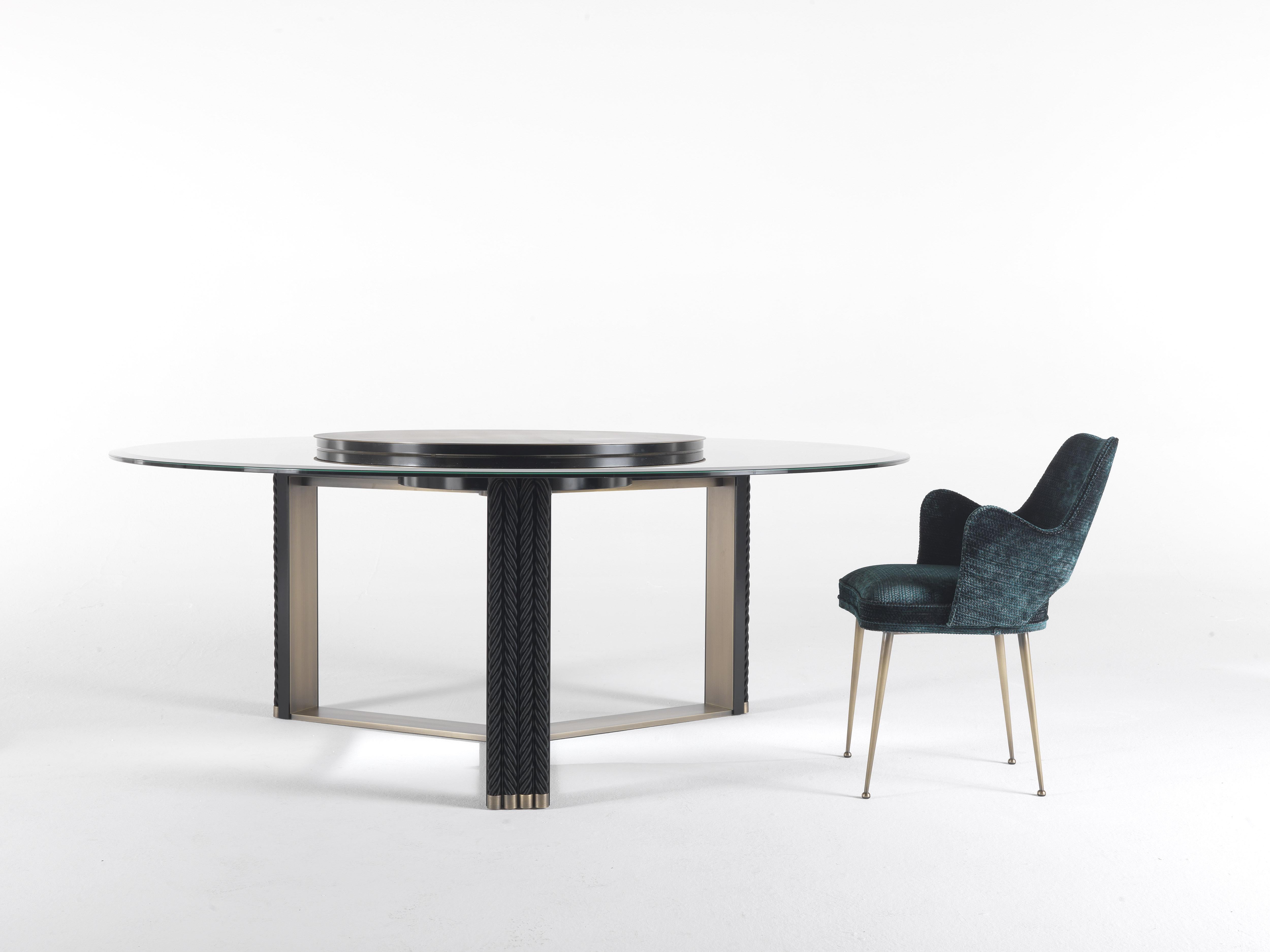 glasgow metal end table black
