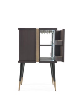 Bar Sean du 21e siècle en bois par Gianfranco Ferré Home