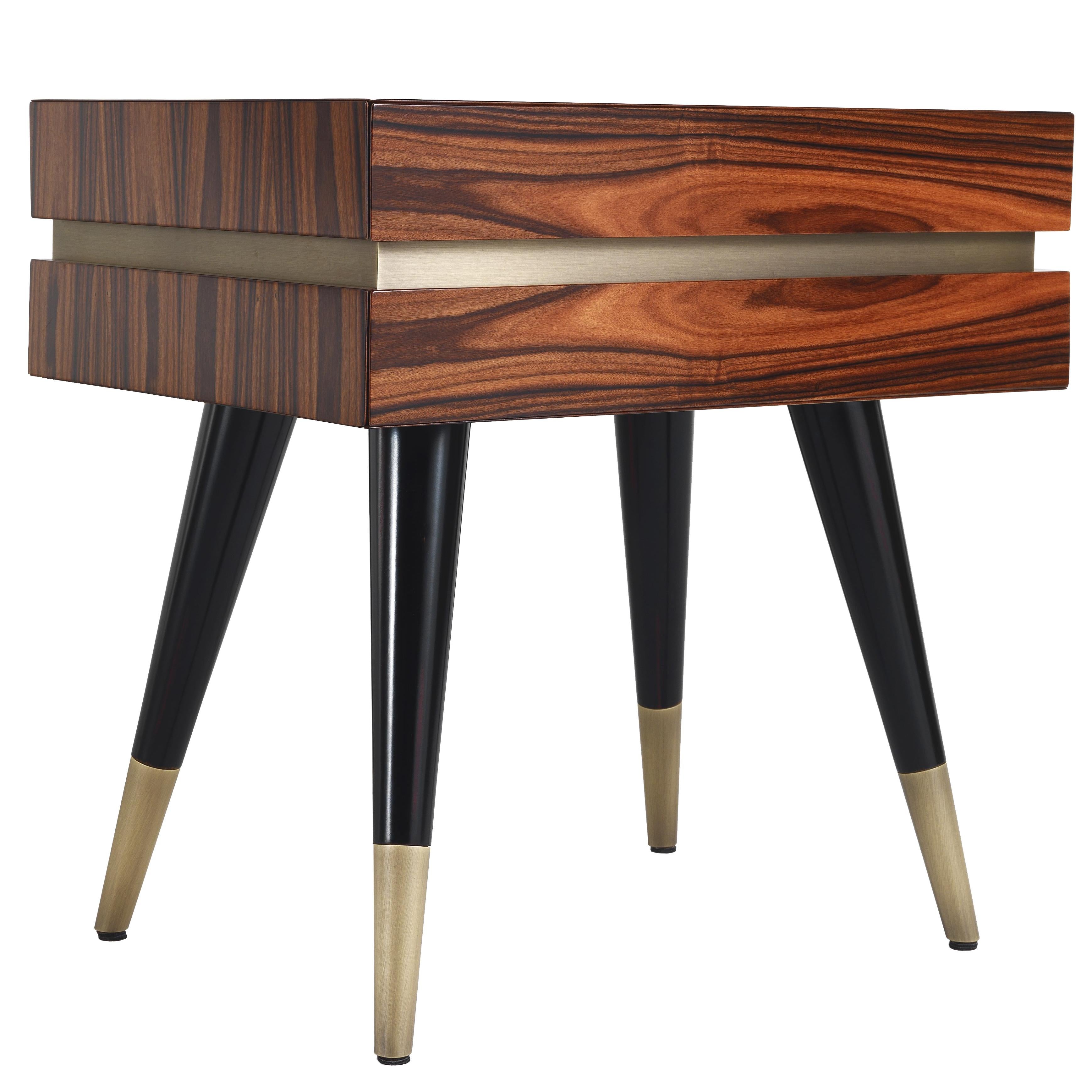 Gianfranco Ferré Sean Night Tables in Wood For Sale
