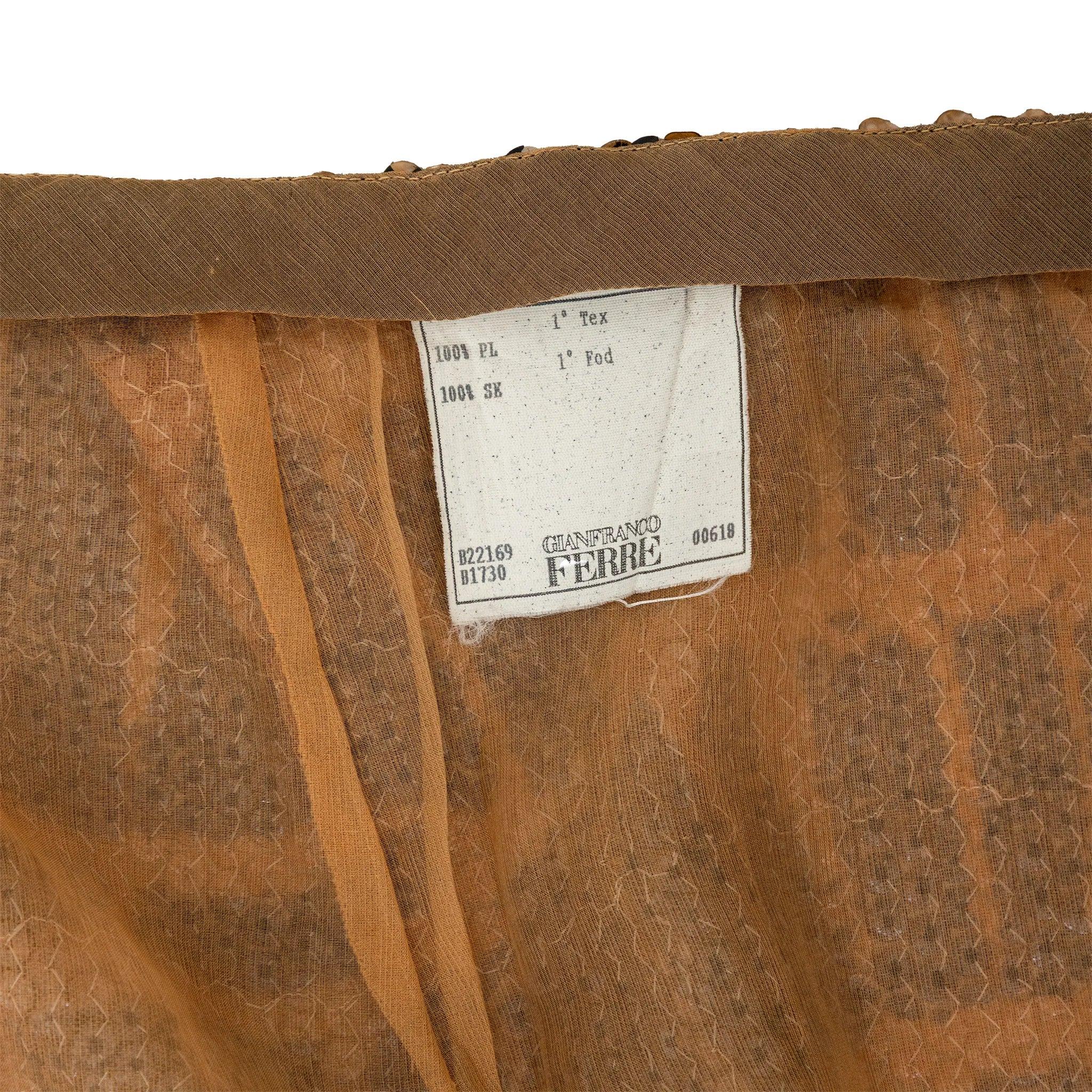 Gianfranco Ferré - Jupe à paillettes - Années 90 en vente 5