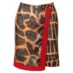 Gianfranco Ferré Sequin Skirt - '90s