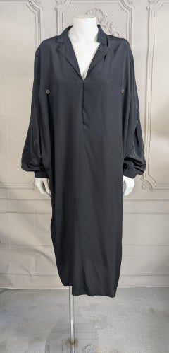 Gianfranco Ferre Silk Crepe Dolman Sleeve Dress